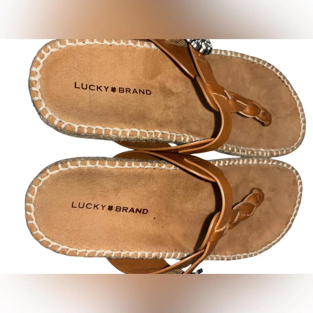 Lucky Brand Women's Libba Sandal Platform Size 7.5